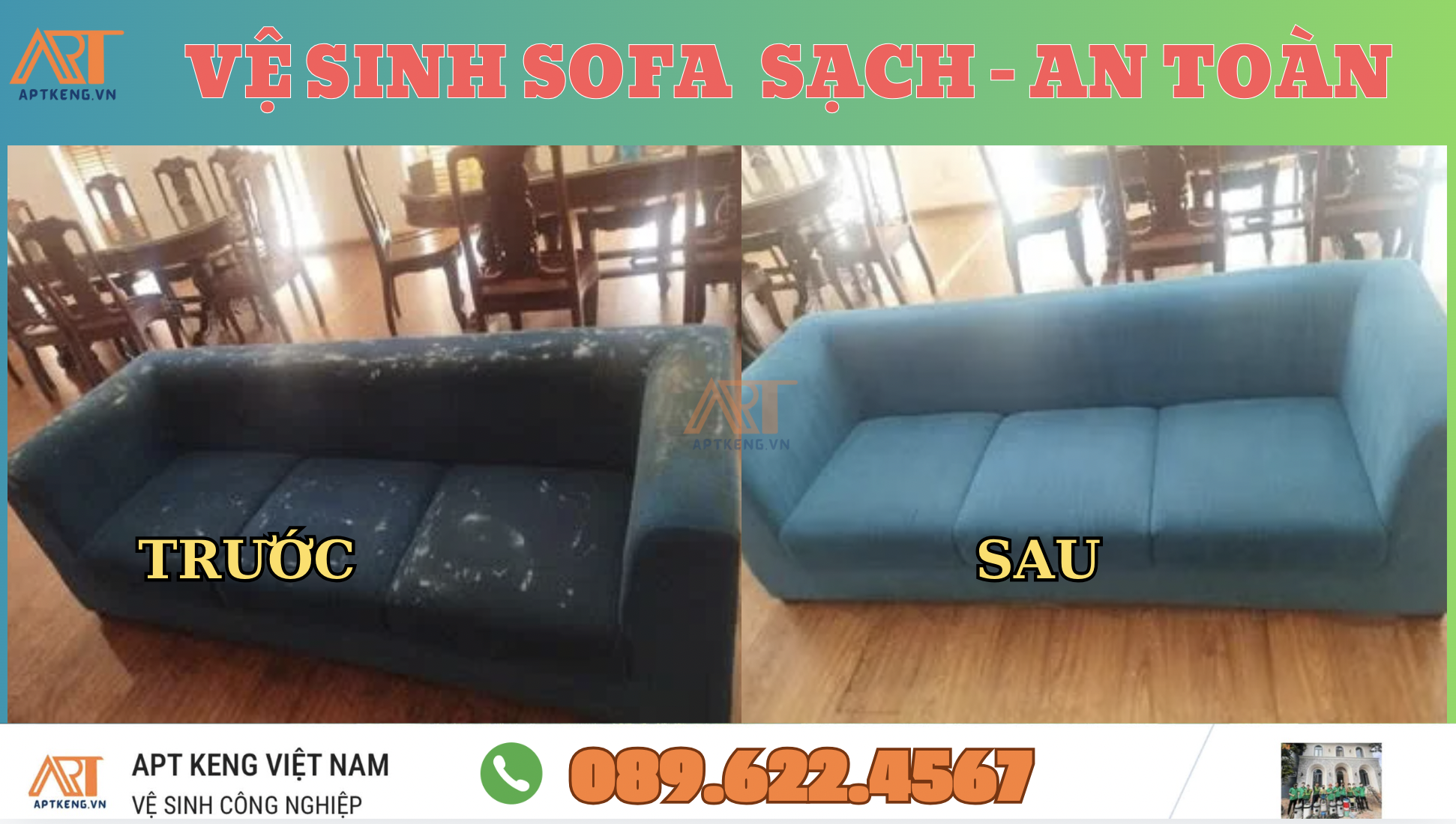 Giặt Ghế Sofa Tại Nhà Bình Dương Giá Rẻ, Tận Tâm